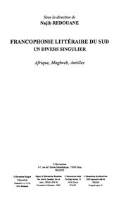 Francophonie littéraire du Sud