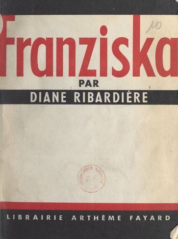 Franziska - Diane Ribardière