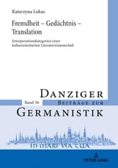 Fremdheit  Gedaechtnis  Translation