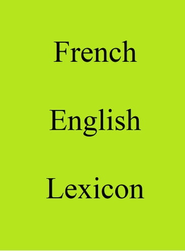French English Lexicon - Trebor Hog