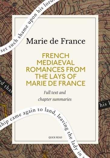 French Mediaeval Romances from the Lays of Marie de France: A Quick Read edition - Quick Read - Marie de France