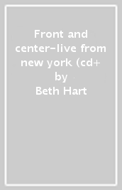 Front and center-live from new york (cd+