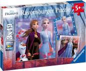 Frozen 2 Puzzle 3x49 pz