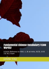 Fundamental Chinese Vocabulary (1300 Words)