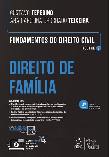 Fundamentos do Direito Civil - Direito de Família - Vol. 6 - Gustavo Tepedino - Ana Carolina Brochado Teixeira