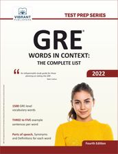 GRE Words In Context