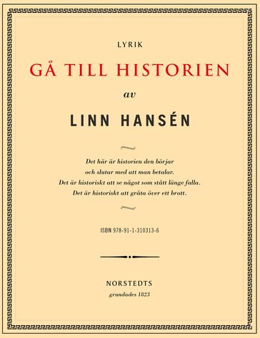 Ga till historien - Linn Hansén