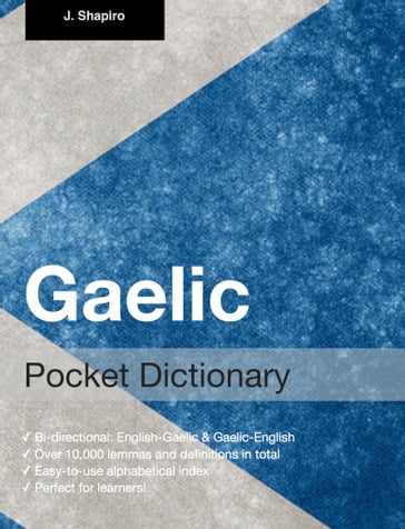 Gaelic Pocket Dictionary - John Shapiro