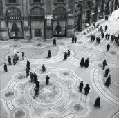 Galleria Vittorio Emanuele II, Milano anni cinquanta