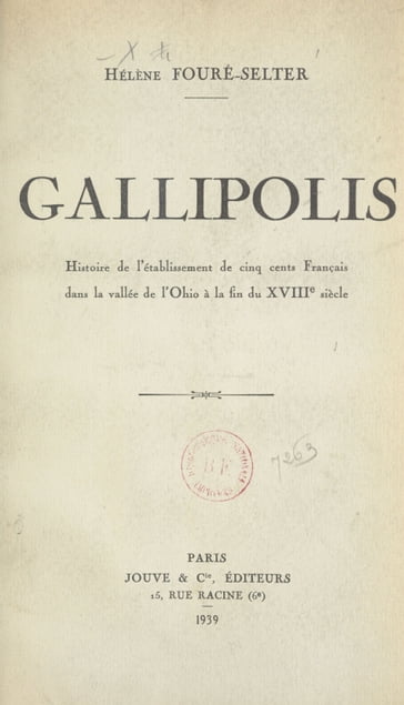 Gallipolis, Ohio - Hélène Fouré-Selter