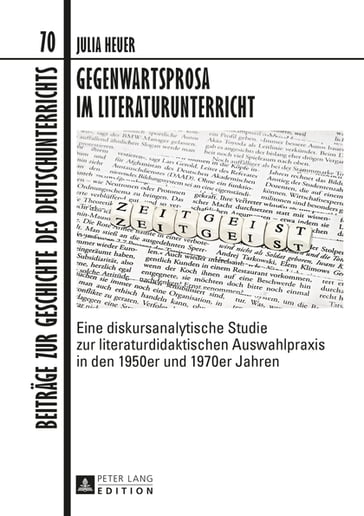 Gegenwartsprosa im Literaturunterricht - Julia Heuer - Christian Dawidowski