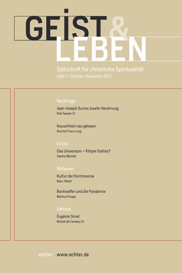 Geist & Leben 4/2021 - Verlag Echter