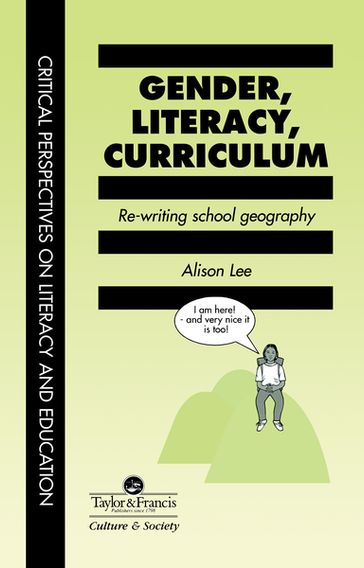 Gender, Literacy, Curriculum - Alison Lee
