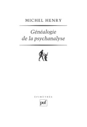 Généalogie de la psychanalyse