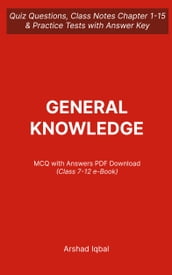 General Knowledge MCQ PDF Book Class 7-12 GK MCQ Questions and Answers PDF