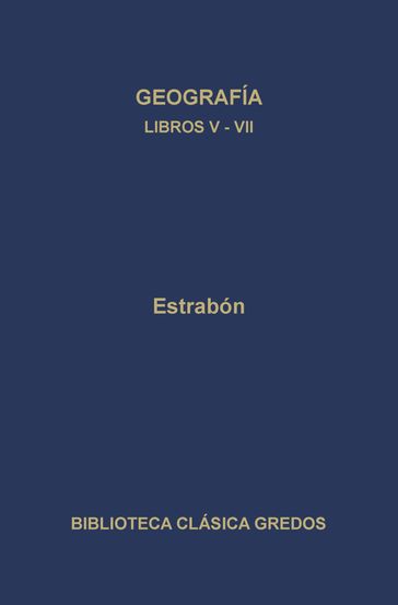 Geografía. Libros V-VII - Estrabón