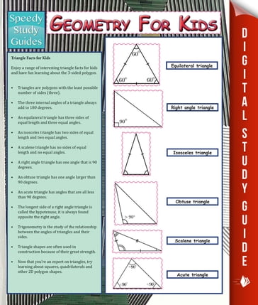 Geometry For Kids (Speedy Study Guide) - Speedy Publishing