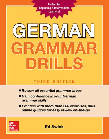 German Grammar Drills, Third Edition - Ed Swick