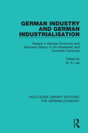 German Industry and German Industrialisation