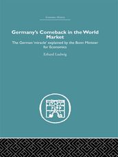 Germany s Comeback in the World Market
