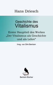 Geschichte des Vitalismus