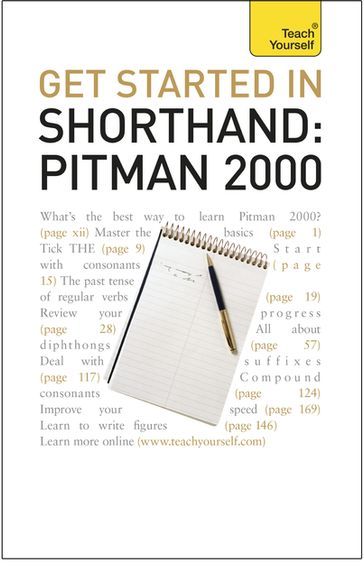 Get Started In Shorthand: Pitman 2000 - Pitman Publishing