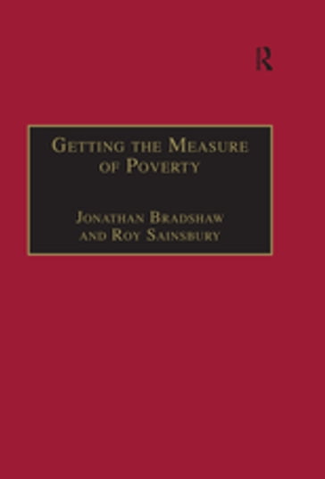 Getting the Measure of Poverty - Jonathan Bradshaw - Roy Sainsbury