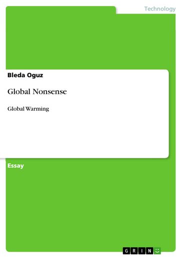 Global Nonsense - Bleda Oguz