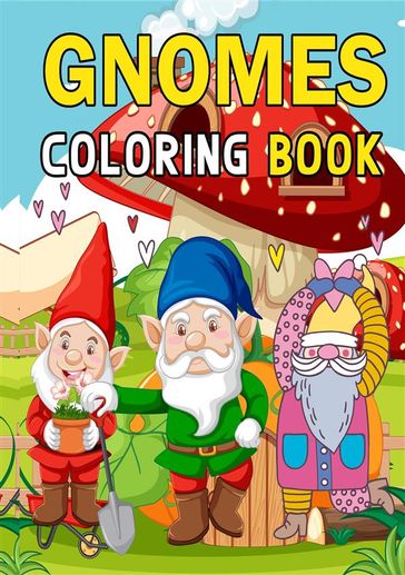Gnomes Coloring Books - The Little French