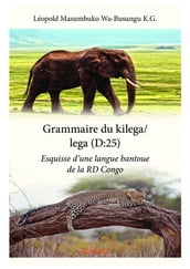 Grammaire du kilega/lega (D:25)