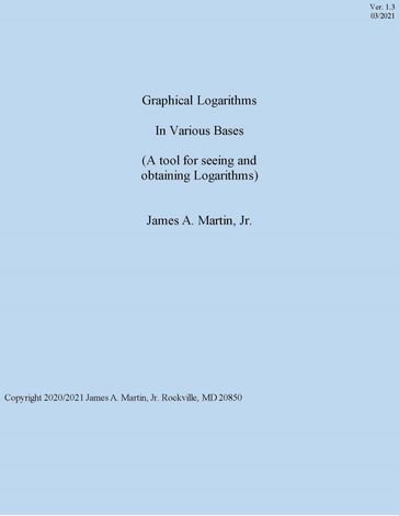 Graphical Logarithms 1.3 - Martin James