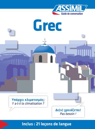 Grec - Guide de conversation - Jean-Pierre Guglielmi