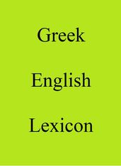 Greek English Lexicon