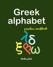 Greek alphabet handwriting