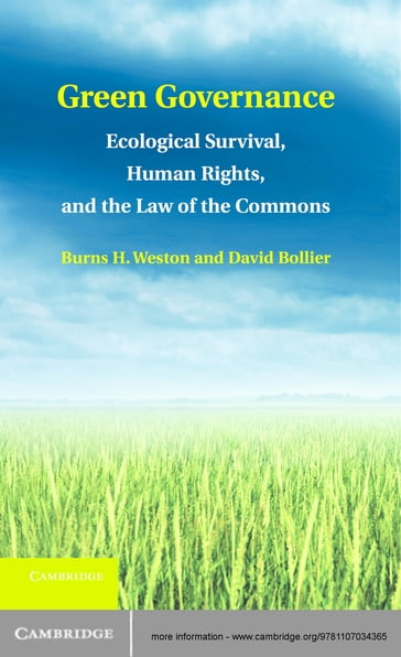 Green Governance - Burns H. Weston - David Bollier