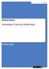 Greenberg s Universal 28 Revisited