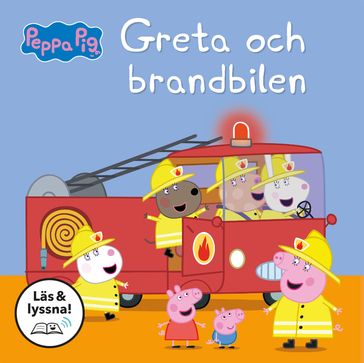 Greta och brandbilen (Läs & lyssna) - Mark Baker - Neville Astley