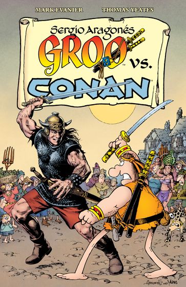 Groo vs. Conan - Sergio Aragones