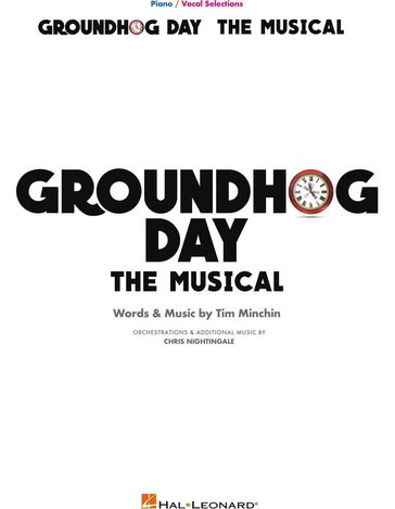 Groundhog Day - Piano/Vocal Songbook - Tim Minchin