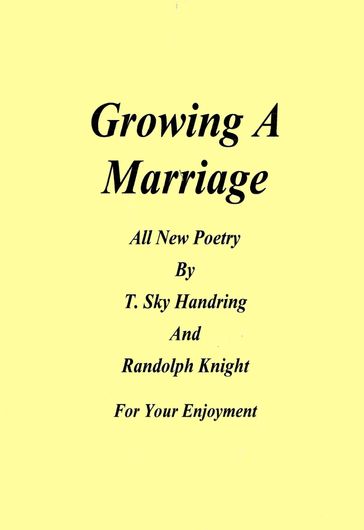 Growing A Marriage - Randolph