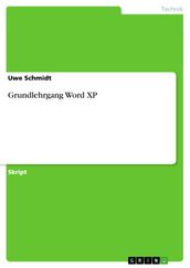 Grundlehrgang Word XP