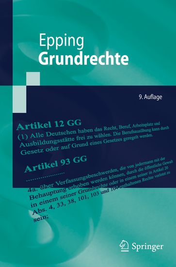 Grundrechte - Philipp Leydecker - Sebastian Lenz - Volker Epping
