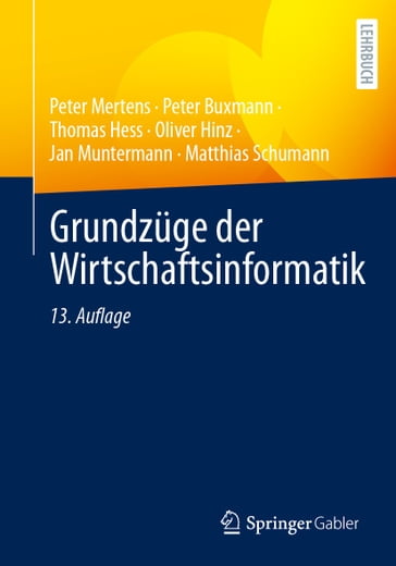 Grundzüge der Wirtschaftsinformatik - Peter Mertens - Peter Buxmann - Thomas Hess - Oliver Hinz - Jan Muntermann - Matthias Schumann