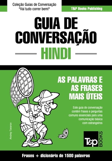 Guia de Conversação Português-Hindi e dicionário conciso 1500 palavras - Andrey Taranov