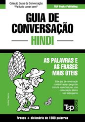 Guia de Conversação Português-Hindi e dicionário conciso 1500 palavras