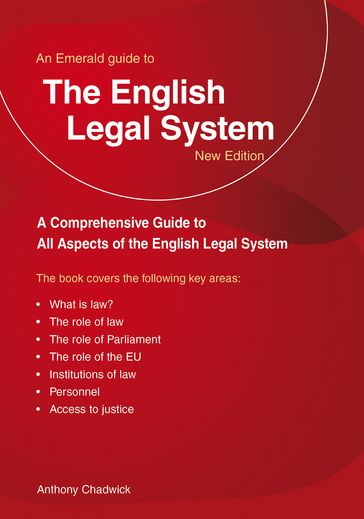 A Guide To The English Legal System - Anthony Chadwick
