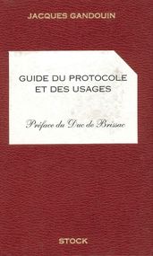 Guide du protocole et des usages