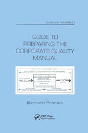 Guide to Preparing the Corporate Quality Manual