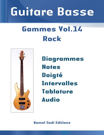 Guitare Basse Gammes Vol. 14 - Kamel Sadi