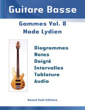 Guitare Basse Gammes Vol. 8